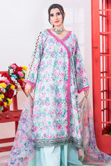 NUHA LAWN 3PCS CHICKEN KARI