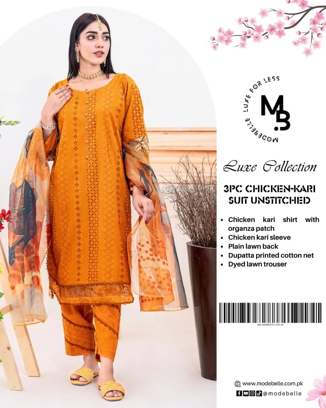 MEHRY LAWN 3PCS CHICKEN KARI